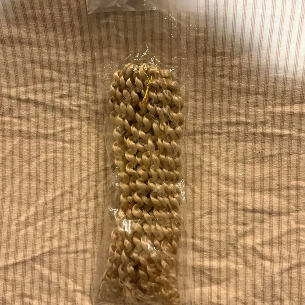 Unbranded Women's Tan and Cream Hair-accessories